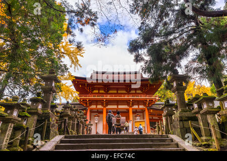 Kasuga Taisha Haupteingang in Nara, Japan Stockfoto