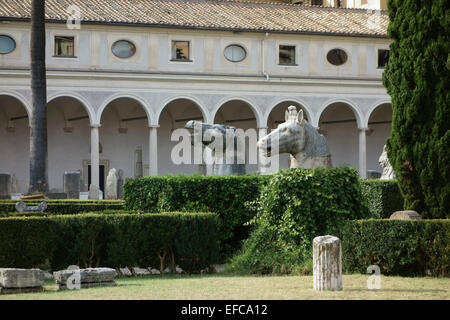 Bäder von Diocletian (Terme di Diocleziano) Michelangelo Kreuzgang Rom Italien Stockfoto