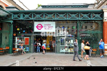 London Transport Museum Stockfoto