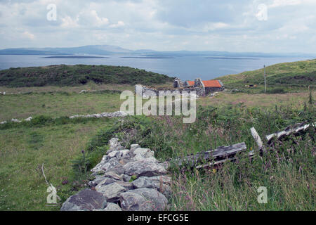 alten Mauern auf Cape klar Island, West cork Irland Stockfoto