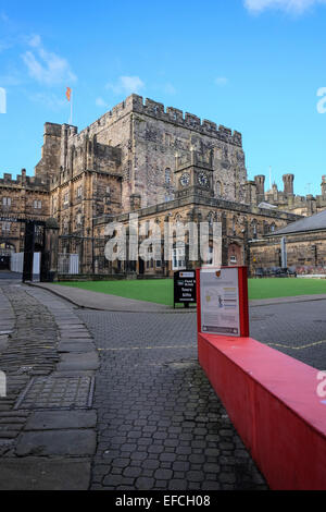 Lancaster Gefängnis und Schloss Stockfoto