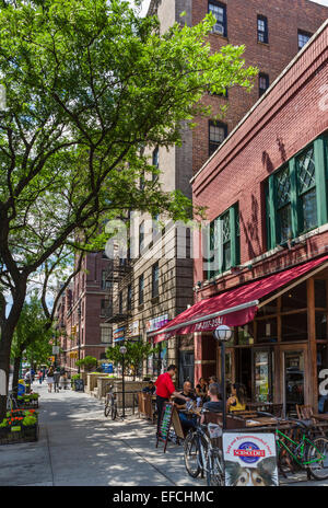 Restaurant in der Montague Street in Brooklyn Heights, Brooklyn, New York City, NY, USA Stockfoto