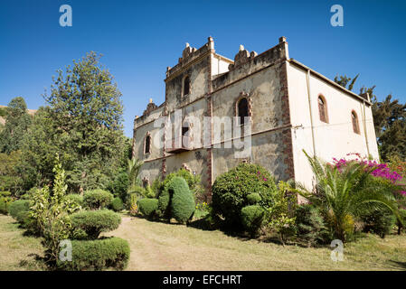 Bibliothek der Stadt Axum, Äthiopien, Afrika. Stockfoto