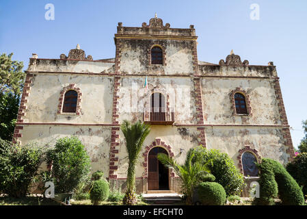 Bibliothek der Stadt Axum, Äthiopien, Afrika. Stockfoto