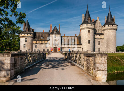 Das Chateau Sully Sur Loire in Frankreich Stockfoto
