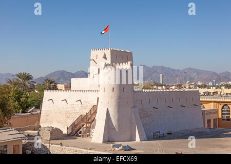 Historischen Kalba Fort in das Emirat von Fujairah, Vereinigte Arabische Emirate Stockfoto