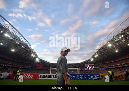 Sydney, Australien. 31. Januar 2015. Gesamtansicht Fußball: AFC Asien-Pokal Australien 2015 Finale match zwischen Südkorea 1-2 Australien im Stadium Australia in Sydney, Australien. Bildnachweis: Fernost-Presse/AFLO/Alamy Live-Nachrichten Stockfoto