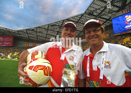 Sydney, Australien. 31. Januar 2015. Personal/Fußball: AFC Asian Cup Australien 2015 Final match zwischen Südkorea 1-2 Australien im Stadium Australia in Sydney, Australien. Bildnachweis: Fernost-Presse/AFLO/Alamy Live-Nachrichten Stockfoto