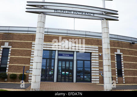 Eingang zum Heritage Motor Centre Gaydon, Warwickshire UK Stockfoto