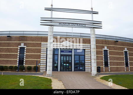 Eingang zum Heritage Motor Centre Gaydon, Warwickshire UK Stockfoto