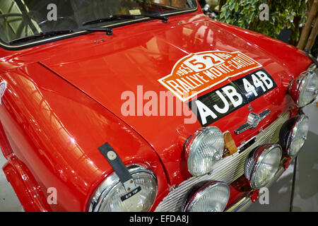 1964 Morris Mini Cooper S 1965 Montecarlo gewann Rallye Heritage Motor Centre Gaydon, Warwickshire UK Stockfoto