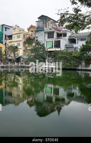 Bleibt der B52-Bomber in Huu Tiep oder der B52-See in Hanoi Vietnam Stockfoto