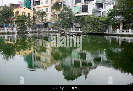 Bleibt der B52-Bomber in Huu Tiep oder der B52-See in Hanoi Vietnam Stockfoto