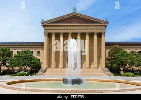 Das Philadelphia Museum of Art, Fairmount Park, Philadelphia, Pennsylvania, USA Stockfoto