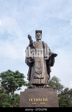 Ly Thai Statue Hanoi Vietnam Stockfoto