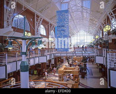 Victoria Wharf Shopping Centre, Victoria & Albert Waterfront, Cape Town, Western Cape Province, Südafrika Stockfoto