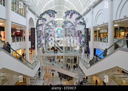 The Bentall Centre at Christmas, Kingston upon Thames, Royal Borough of Kingston upon Thames, Greater London, England, Vereinigtes Königreich Stockfoto