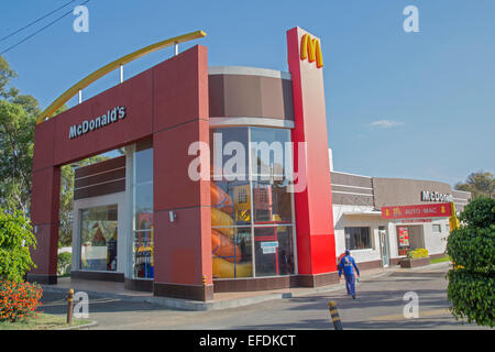 Oaxaca, Mexiko - A McDonalds-Restaurant. Stockfoto