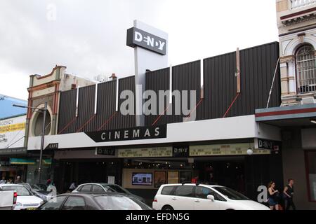 Dendy Kinos, King Street, Newtown im Inneren Westen Sydneys. Stockfoto