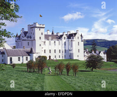 13. Jahrhundert Blair Castle, Blair Atholl, Perth und Kinross, Schottland, Vereinigtes Königreich Stockfoto