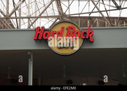 Hard Rock Cafe St. Louis, MO an der St. Louis Union Station. Stockfoto