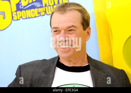 Rodger Bumpass besucht die Weltpremiere von "The SpongeBob Movie: Schwamm Out of Water" bei AMC Lincoln Square am 31. Januar 2015 in New York City Stockfoto
