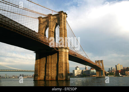 Brooklyn Bridge New York Stockfoto