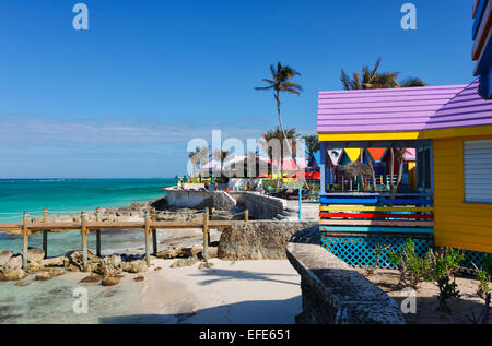 Bahamas, Nassau - Compass Point Touristenresort Stockfoto