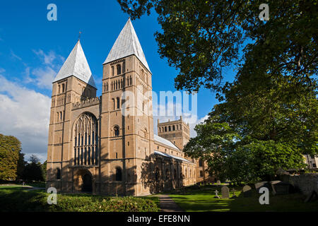 Southwell; Münster; Kirche; Nottinghamshire; England, UK Stockfoto