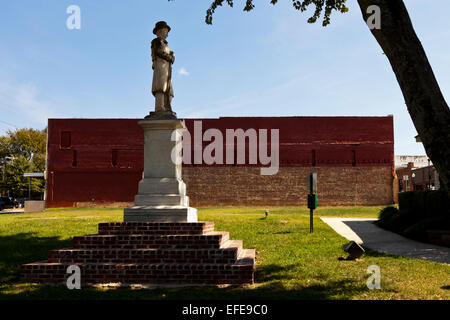 Denkmal zu Ehren der Verteidiger der staatlichen Souveränität, Monument Park Fort Mill South Carolina vereinigt Staaten von Amerika USA Stockfoto