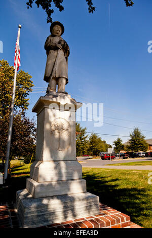 Denkmal zu Ehren der Verteidiger der staatlichen Souveränität, Monument Park Fort Mill South Carolina vereinigt Staaten von Amerika USA Stockfoto