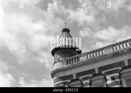 Nahaufnahme von der Dach-Turm Stockfoto