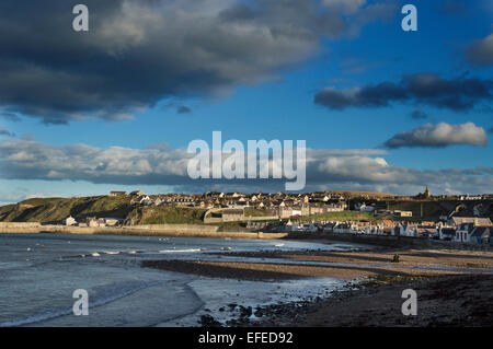 Cullen Bay, Blick nach Osten, Moray Firth, Highland Region Schottland, UK Stockfoto