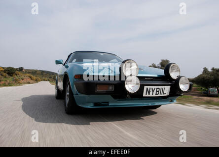 Triumph TR8 Rallye vorbereitet Sportwagen-Klassiker Stockfoto