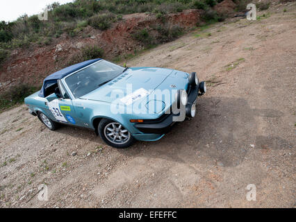 Triumph TR8 Rallye vorbereitet Sportwagen-Klassiker Stockfoto