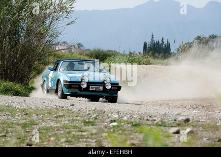 Triumph TR8 Rallye vorbereitet Sportwagen-Klassiker Stockfoto