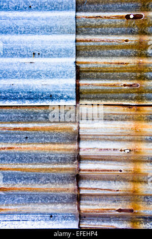 Metall rostig Hintergrund Stockfoto