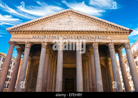 Im Inneren des Pantheon, Rom, Italien. Stockfoto