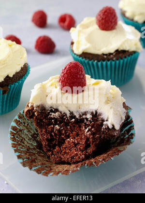 Stevia Buttercreme Zuckerguss Stockfoto