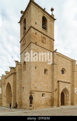 Kathedrale von Santa Maria, Cáceres, Extremadura, Spanien, Europa. Stockfoto