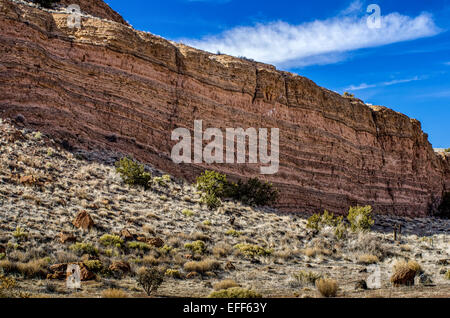 Landschaft in New Mexico USA Stockfoto