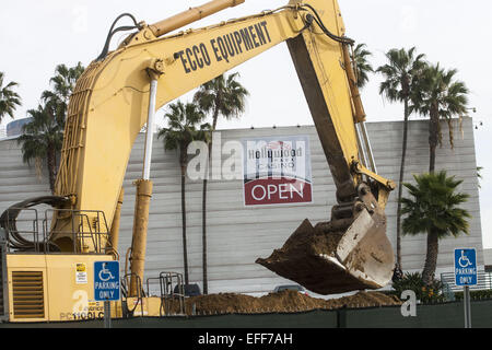 Los Angeles, Kalifornien, USA. 28. Januar 2015. Baustelle des Hollywood Park Entwicklung in Inglewood. © Ringo Chiu/ZUMA Draht/Alamy Live-Nachrichten Stockfoto