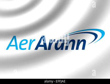 AR Arann Logo Symbol Symbol Flagge Wappen Stockfoto