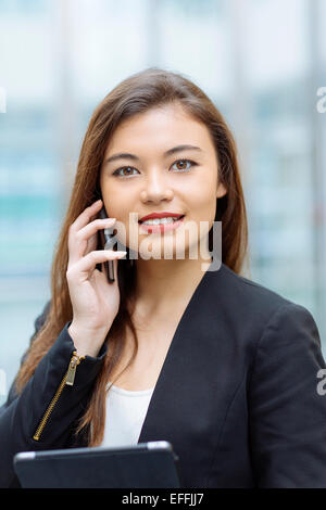 Porträt von einem asiatischen Geschäftsfrau Stockfoto