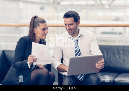 Business-Leute treffen Stockfoto