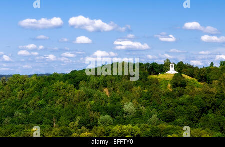 Die drei Kreuzberg in Vilnius, der Hauptstadt Litauens Stockfoto