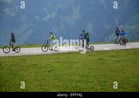 Mountain-Roller zu Penkenalm Ahorn Bergen, Zillertal Tirol Österreich Stockfoto