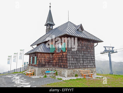 Elisabeth Chapel auf der Oberseite des Schmittenhöhe Zell am sehen Österreich Stockfoto