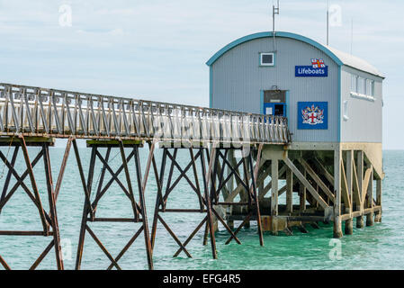 Rettungsstation in Selsey, West Sussex, England, UK. Stockfoto
