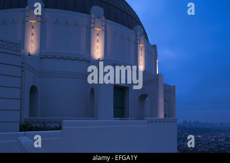 GRIFFITH OBSERVATORY (© JOHN AUSTIN 1935) MOUNT HOLLYWOOD GRIFFITH PARK LOS ANGELES KALIFORNIEN USA Stockfoto